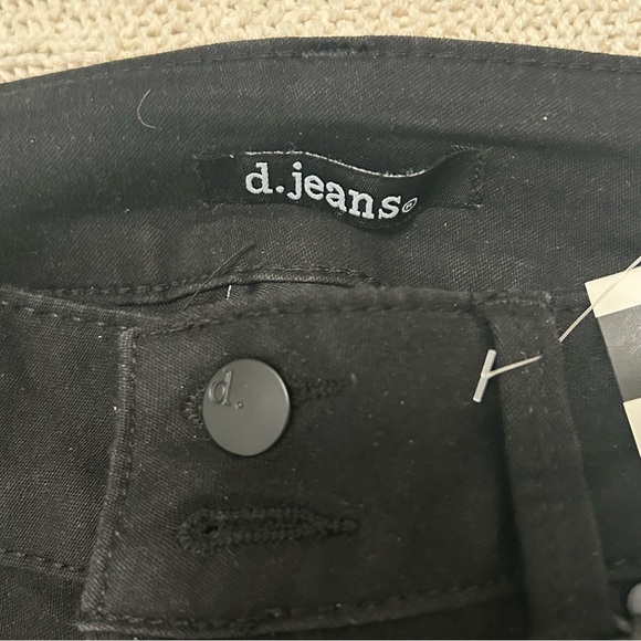 NWT Women's Black High Waist Skinny 
Recycled Denim Sz:8 - Picture 7 of 8